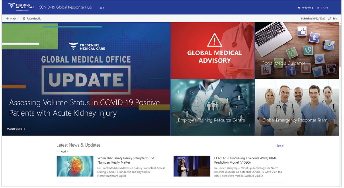 The Global Medical Office COVID-19 Response Hub 