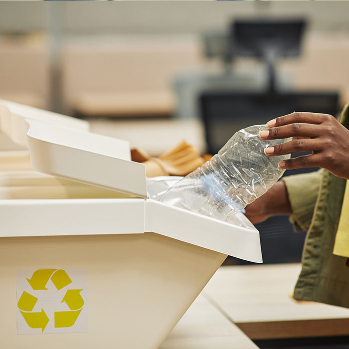 Employee-Inspired Single-Stream Recycling Program