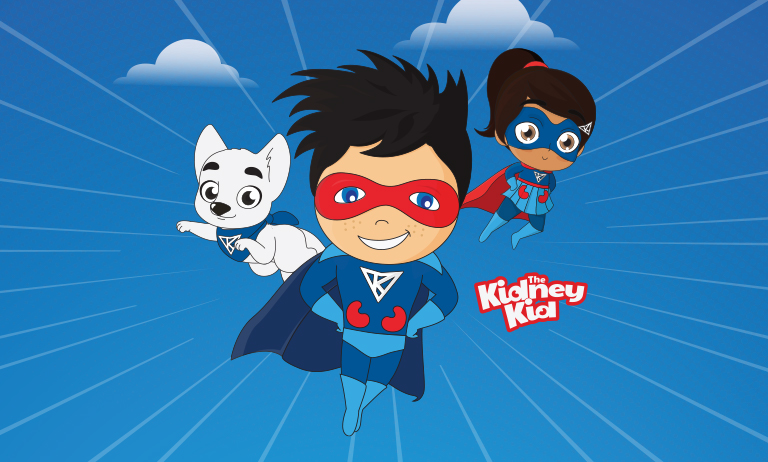 Help Kids Learn About Good Health with The Kidney Kids